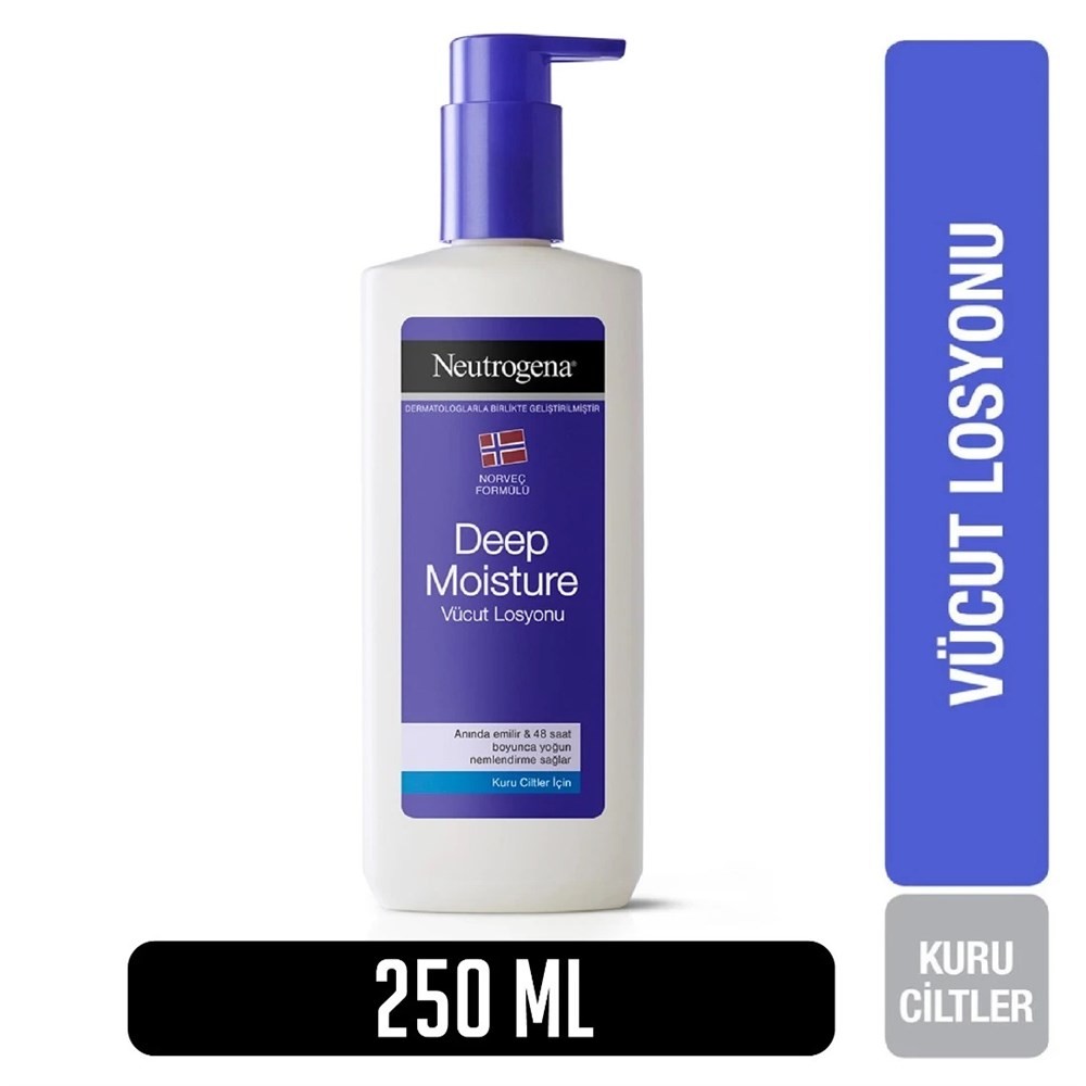 Neutrogena Nemlendirici Losyon Kuru Ciltler İçin 250 ml