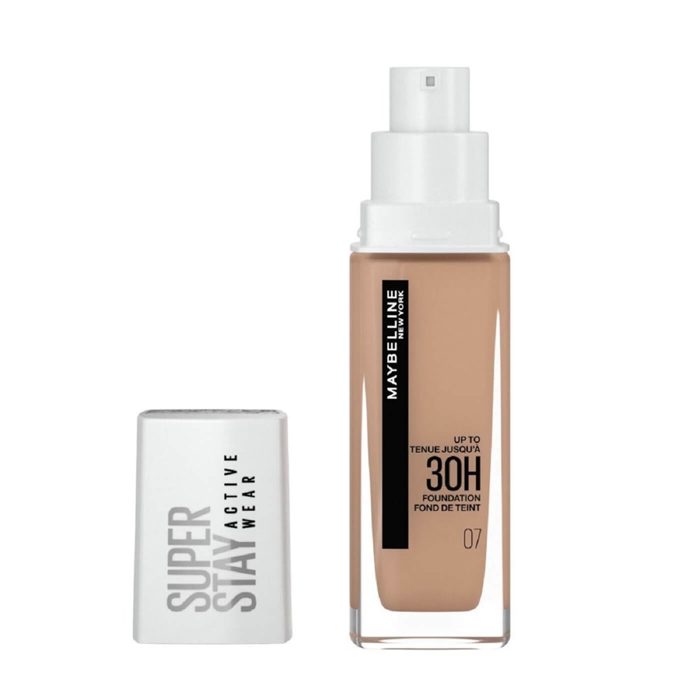 Maybelline New York Fondeten Superstay Active Wear 24H Photofix 07 Classic Nude