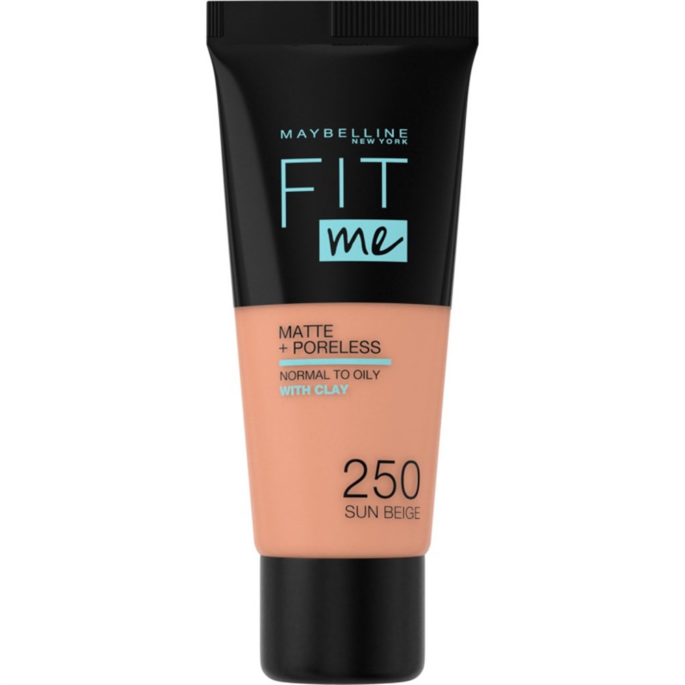 Maybelline New YorkFondöten Fit Me Matte+poreless 250 Sun Beige