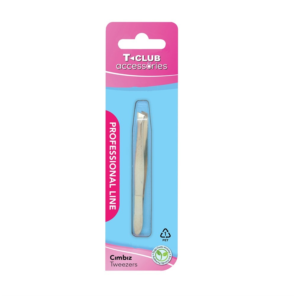 TCLUB Accessories Cımbız İnce Tweezers Professional Line 7336