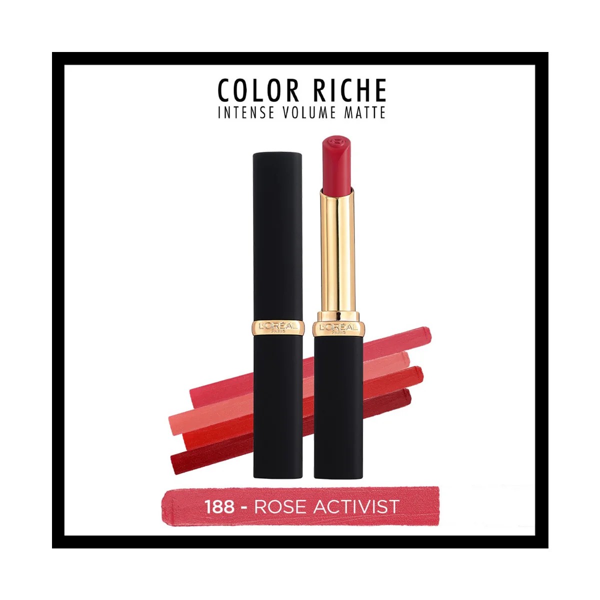 Loreal Paris Color Riche Intense Volume Matte Ruj 188 Rose Actıvıst