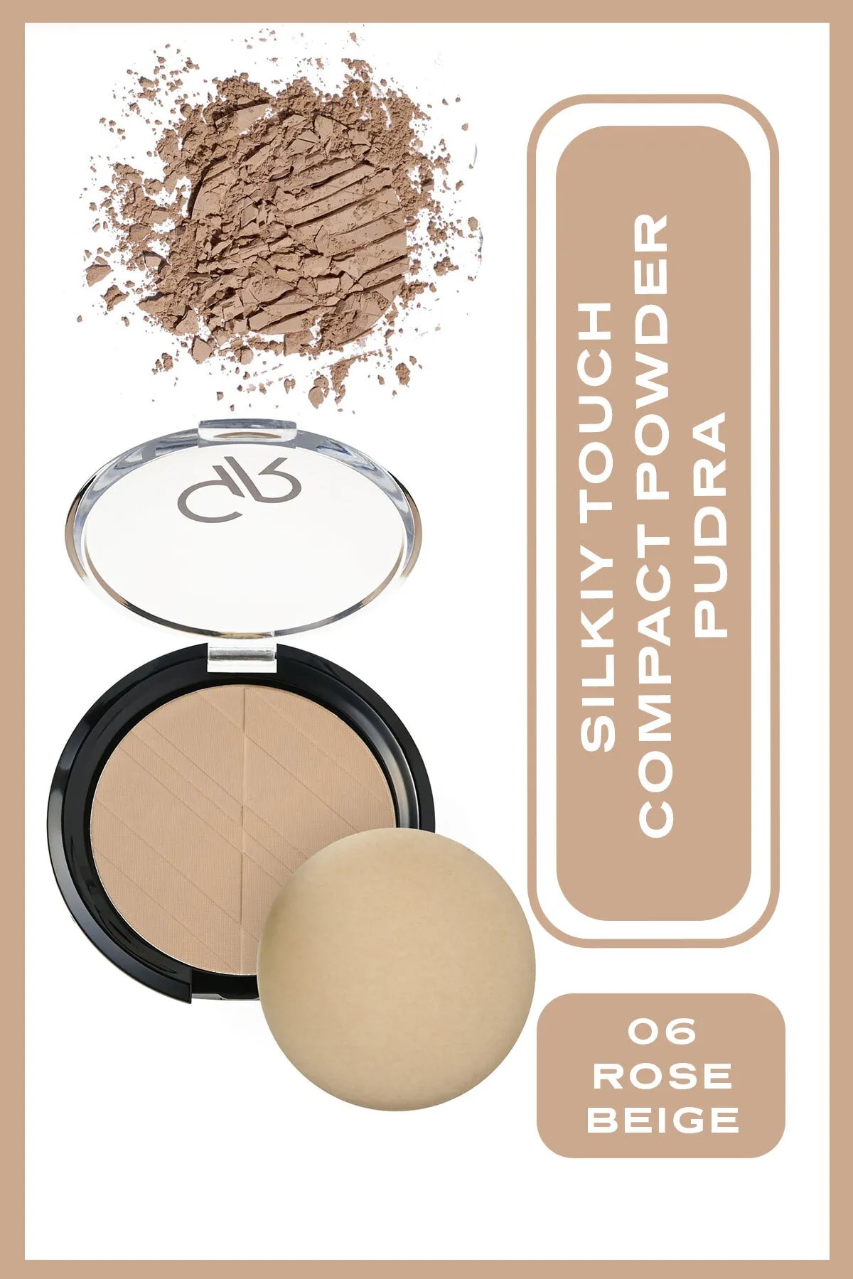 Golden Rose Silky Touch Compact Powder No: 06