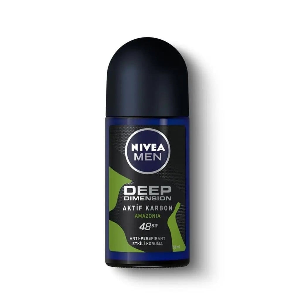 Nivea Men Erkek Roll-On Deodorant - Deep Dimension Amazonia 50 ml