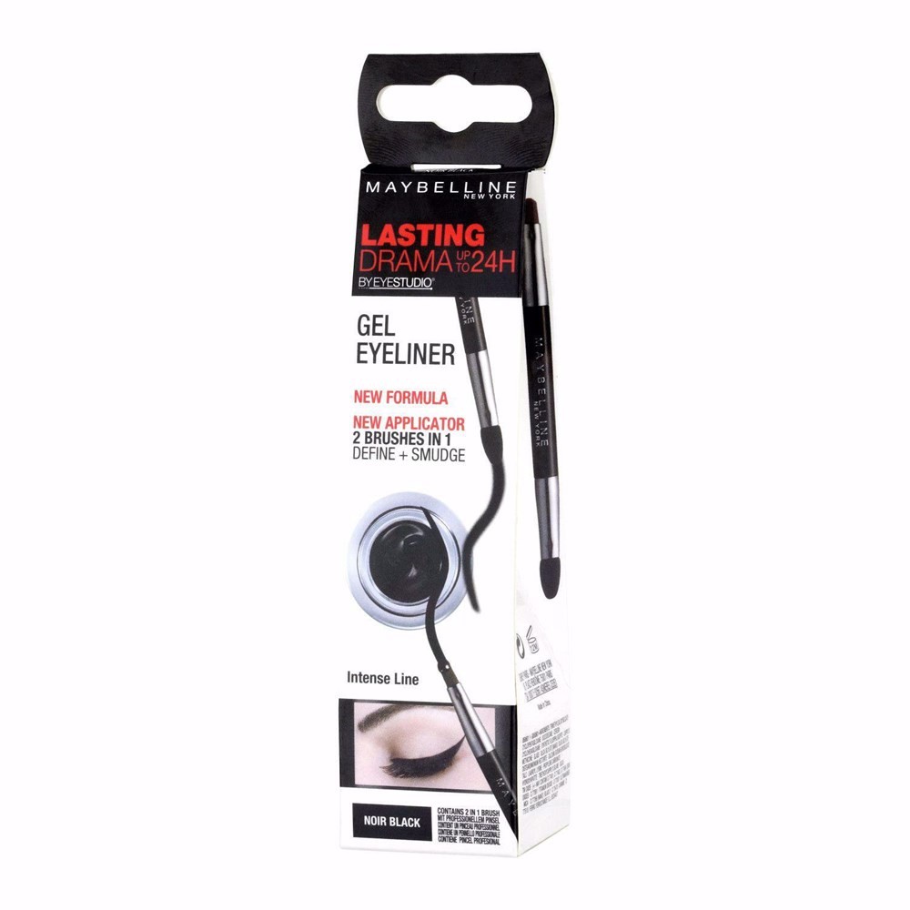 Maybelline New York Dayanıklı Siyah Eyeliner - Eyestudio Lasting Drama Gel