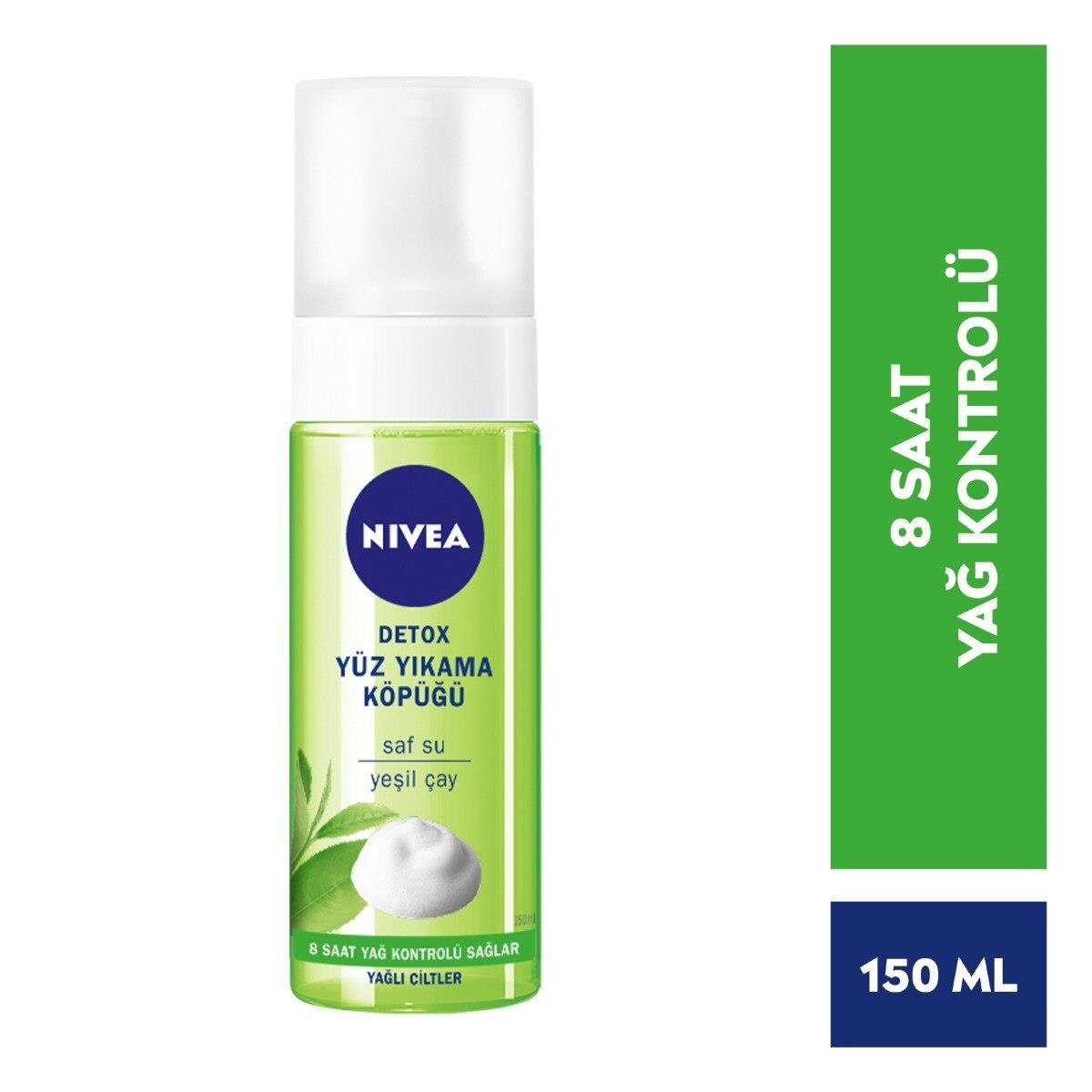 Nivea Yüz Yıkama Köpüğü Soyulabilir Urban Skin Detoks Maske 150 ml