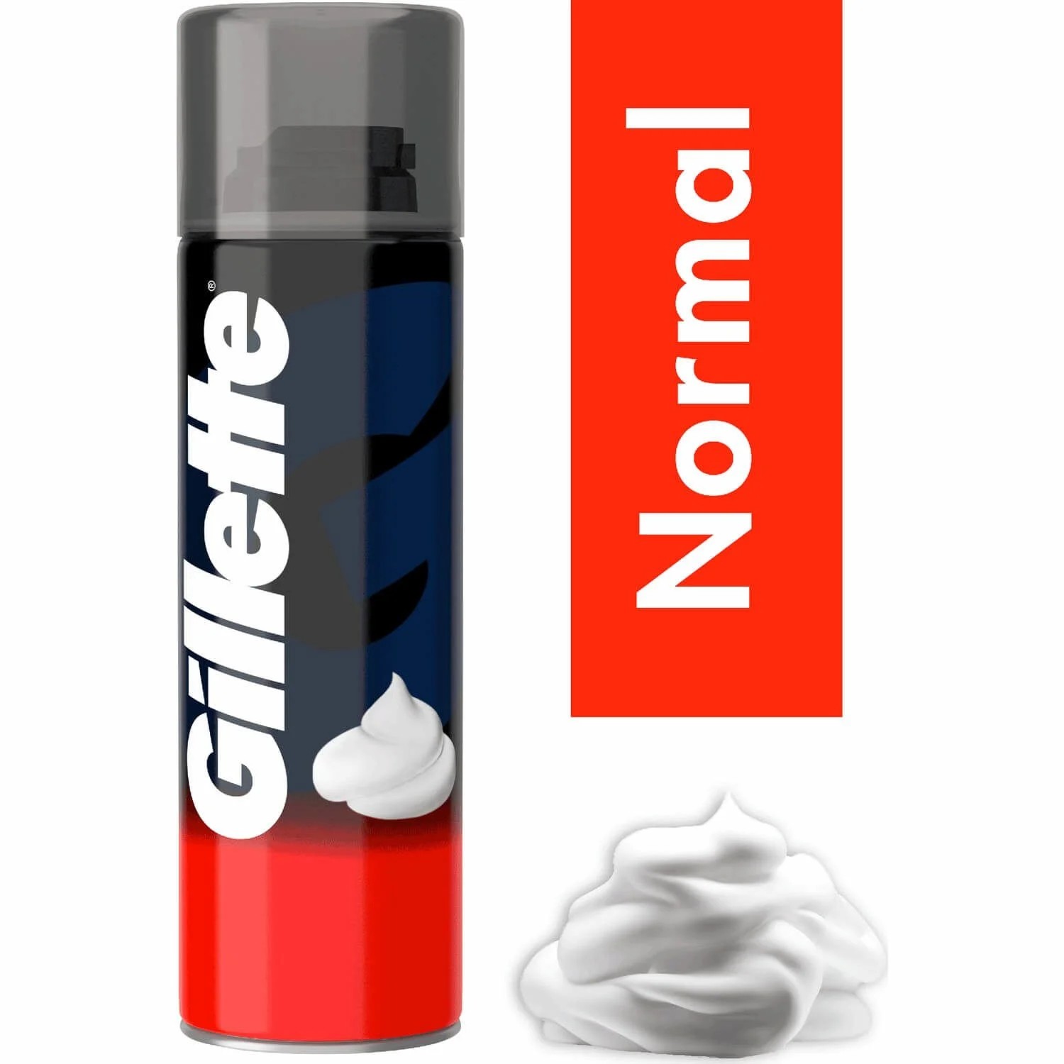 Gillette Tıraş Köpüğü - Normal Ciltler İçin 200 ml
