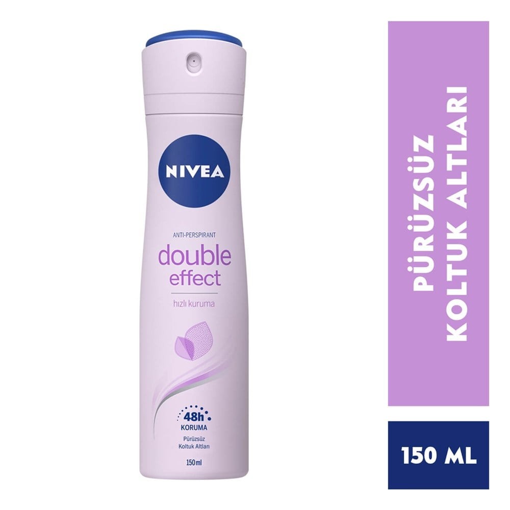 Nivea Kadın Deodorant Double Effect Mor Düşler 150 ml