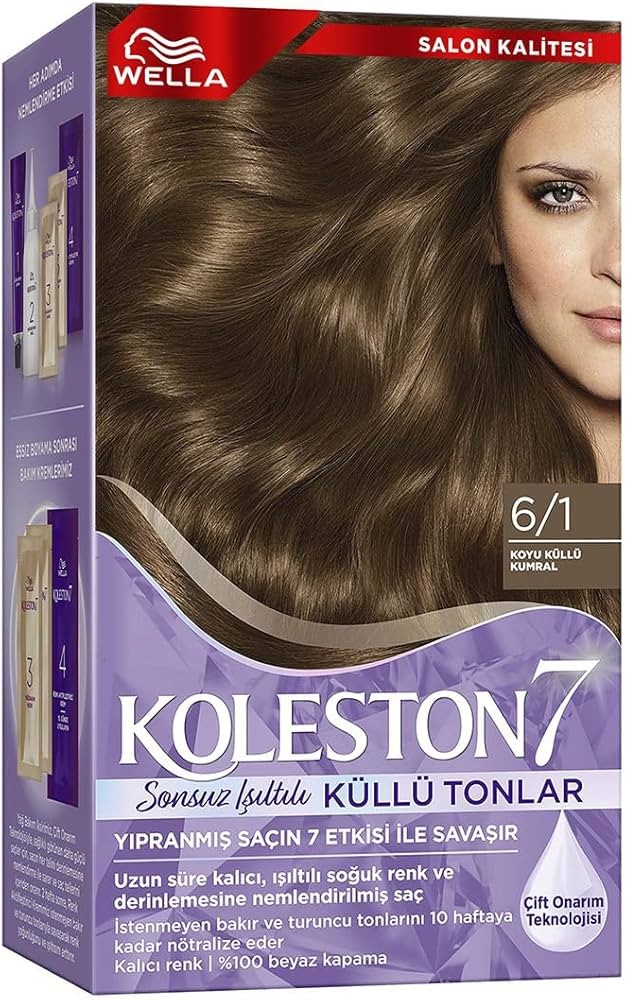 Wella Koleston Supreme Saç Boyası 6/1 Koyu Küllü Kumral