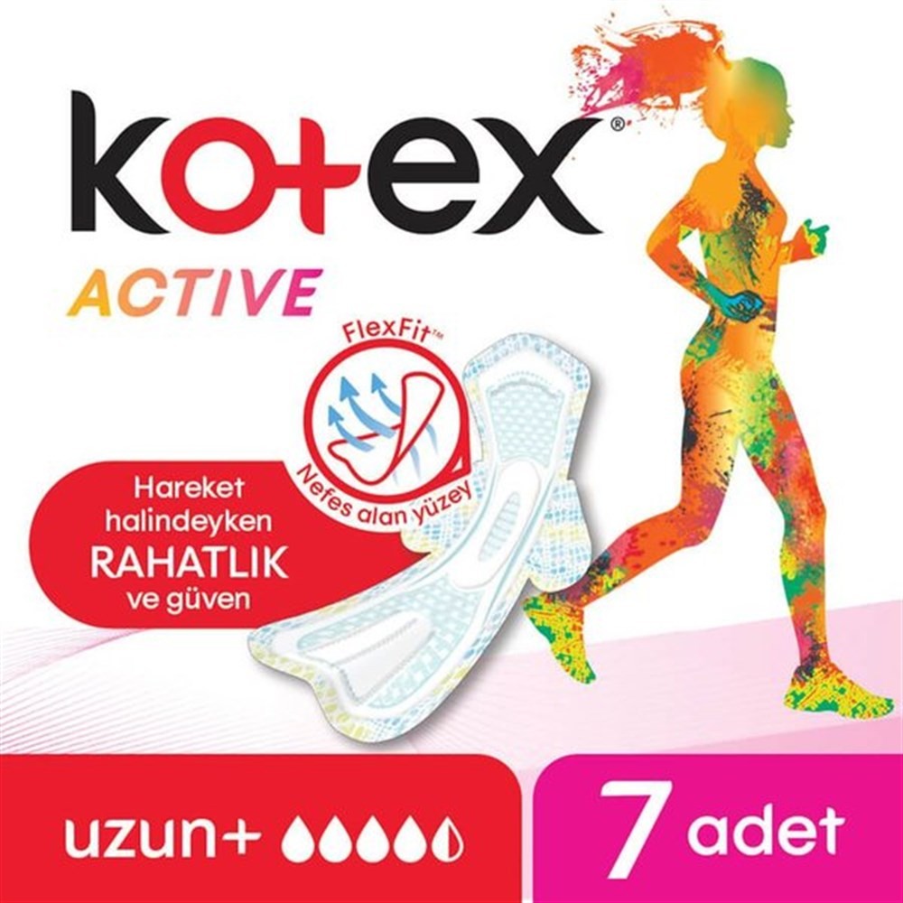 Kotex Active Hijyenik Ped Ultra Extra Uzun 7li