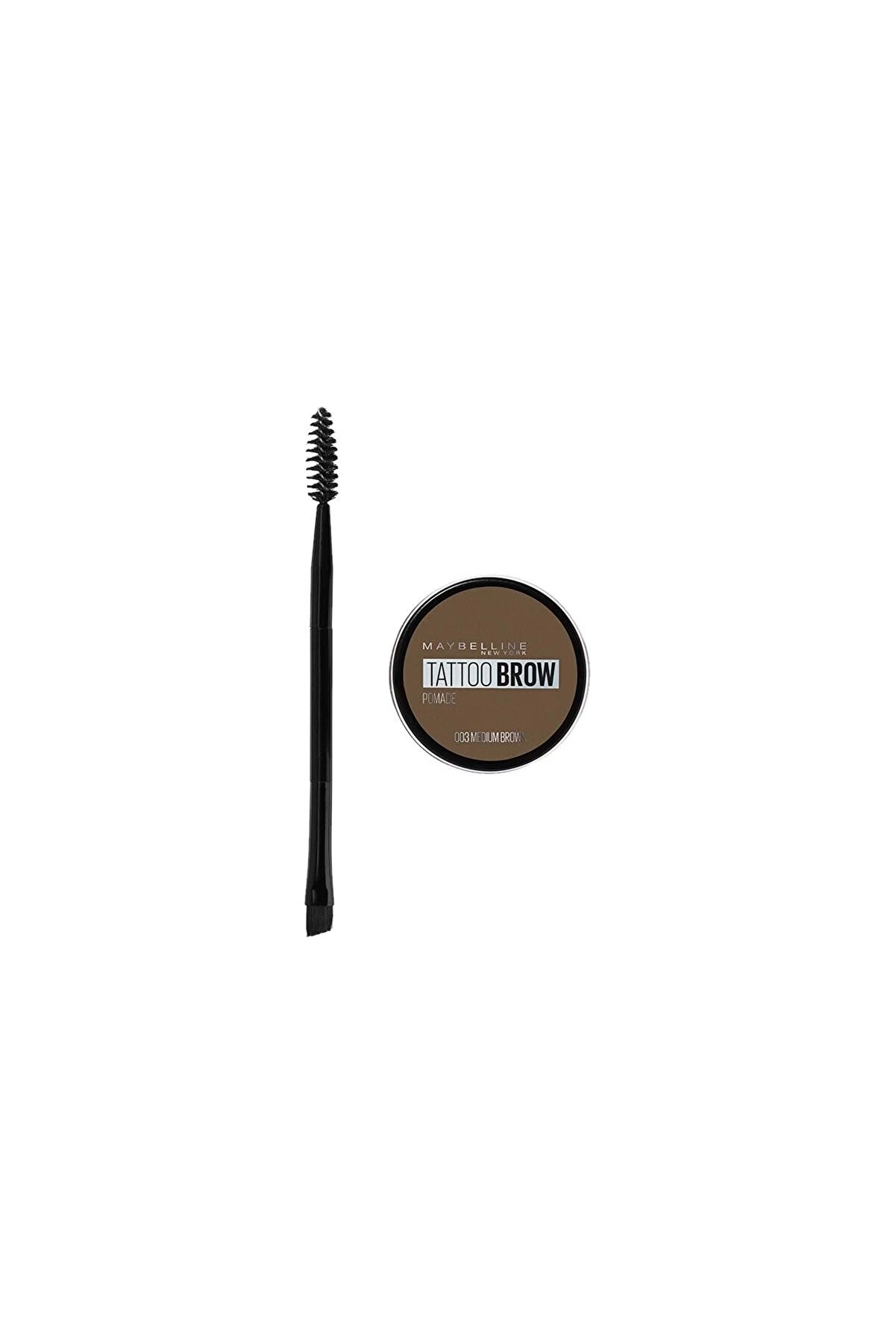 Maybelline New York Kaş Pomadı New York Tattoo Brow 03 Medium Brown