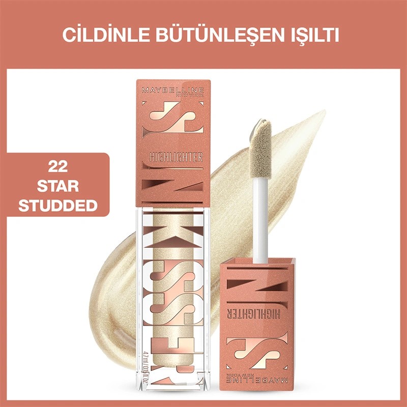Maybelline New York Sunkisser Likit Aydınlatıcı Highlighter 22 Star Studded