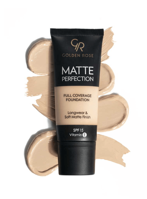 Golden Rose Fondöten Matte Perfection Full Coverage Foundation N:5 Natural