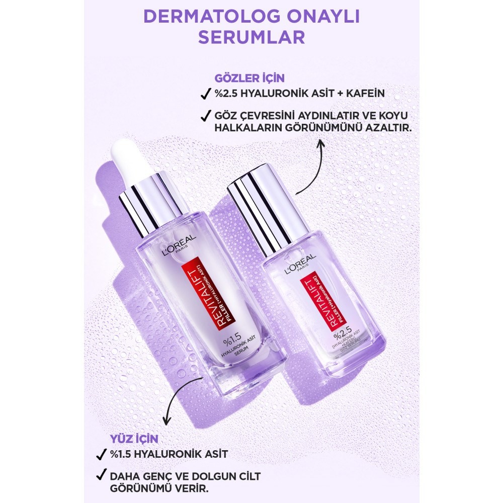 Loreal Paris Revitalift Filler Aydınlatıcı Göz Serumu 20 ml