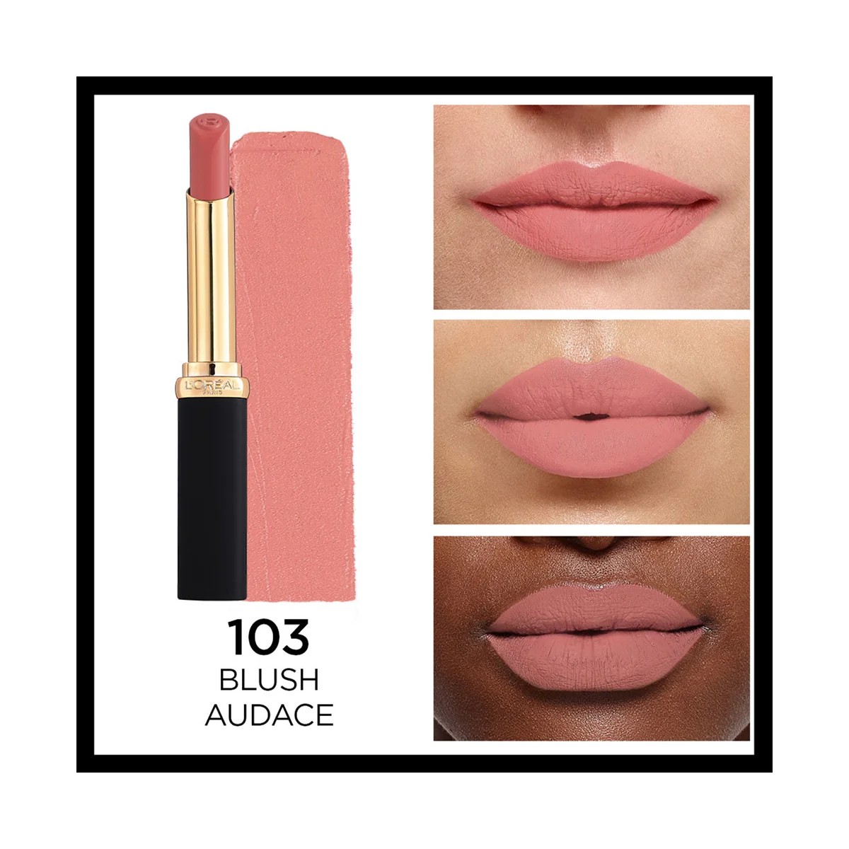 Loreal Paris Color Riche Intense Volume Matte Ruj 103 Blush Audace