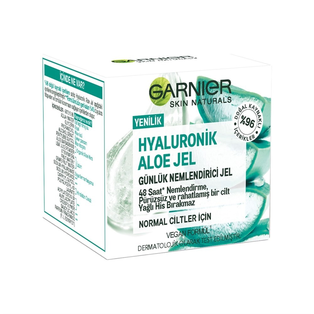 Garnier Hyaluronik Aloe Vera Özlü Nemlendirici Jel 50 ml