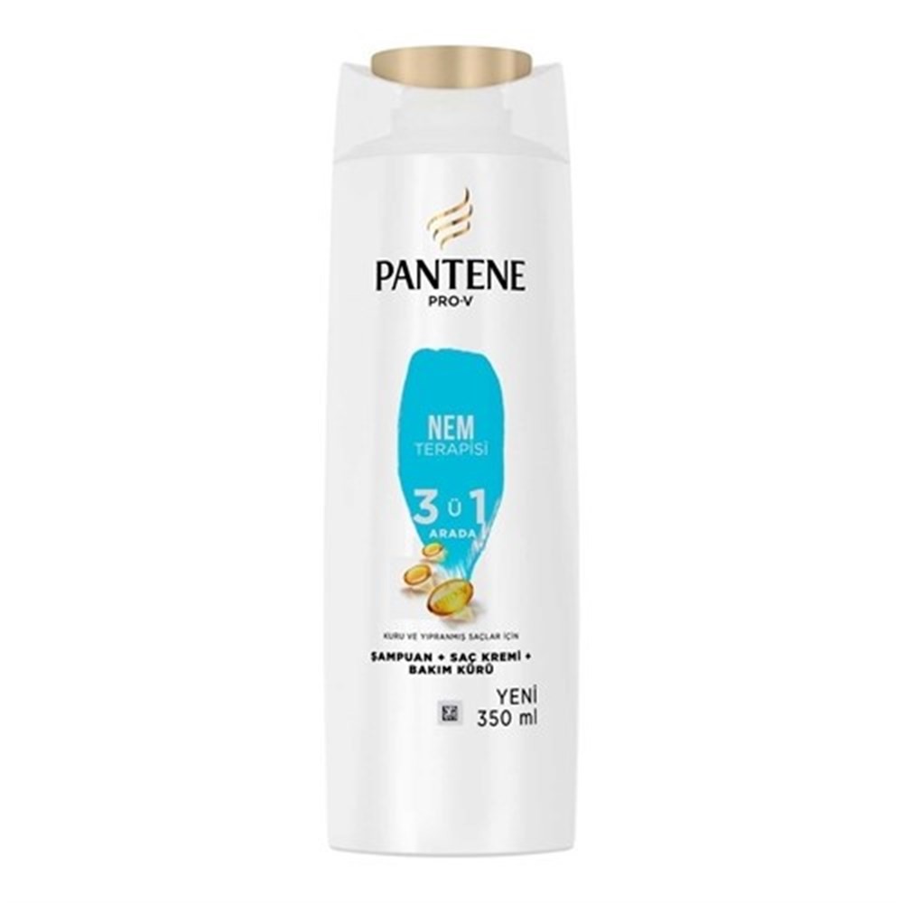 Pantene Pro-V Şampuan 3ü 1 Arada Nem Terapisi 350 ml