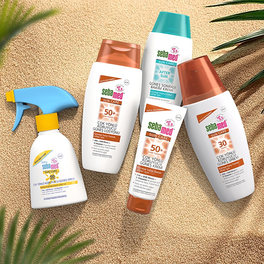 Sebamed Sun Care Suya Dayanıklı SPF 50+ Çok Yönlü Koruyucu Güneş Kremi 75 ml