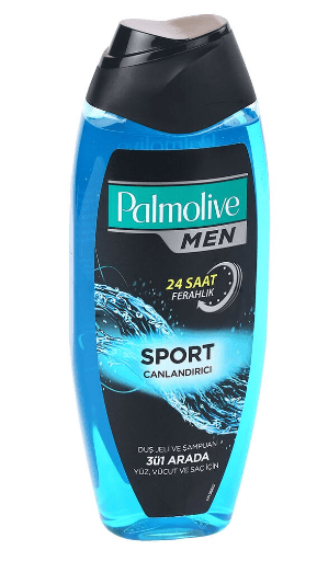 Palmolive Men Sport Canlandırıcı 3ü 1 Arada Yüz,Vücut ve Saç için Duş Jeli ve Şampuan 500 ml