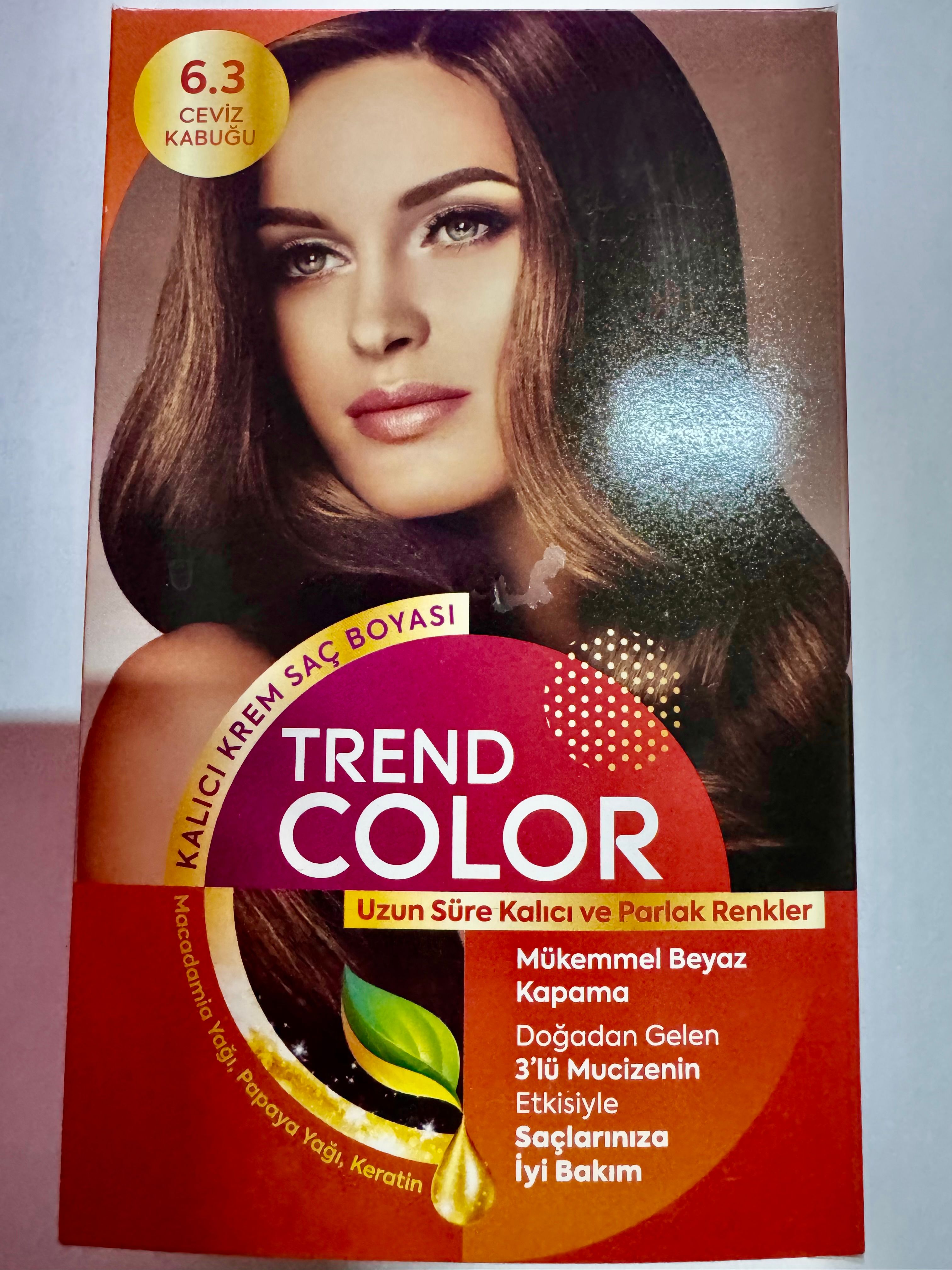Trend Color Kit Boya 50ml 6.3 Ceviz Kabugu