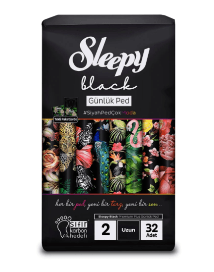 Sleepy Natural Ultra Hassas Günlük Ped Uzun 32li