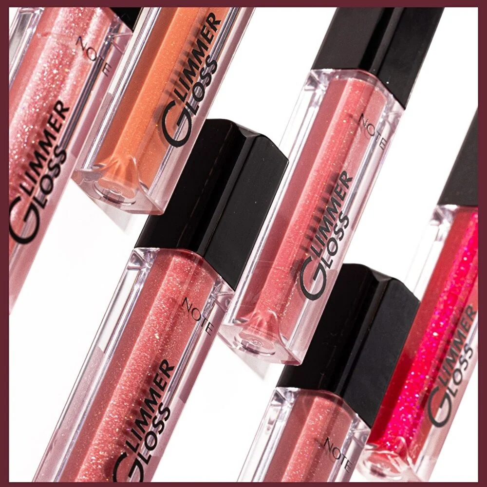 Note Glimmer Gloss Işıltılı Nemlendirici Dudak Parlatıcısı 50 Rose Sorbet
