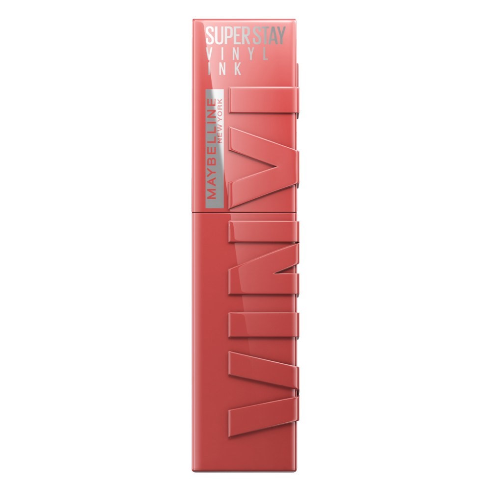 Maybelline New York Super Stay Vinyl Ink Uzun Süre Kalıcı Likit Parlak Ruj 15 Peachy