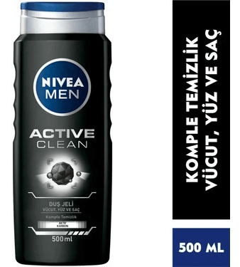 Nıvea Duş Jeli Actıve Clean 500 ml