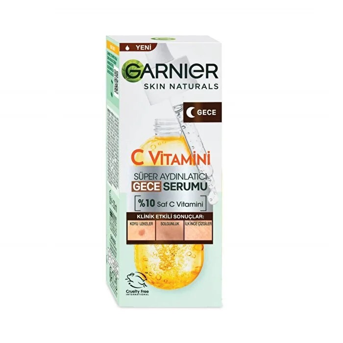 Garnier C Vitamini Süper Aydınlatıcı Gece Serumu 30 ml