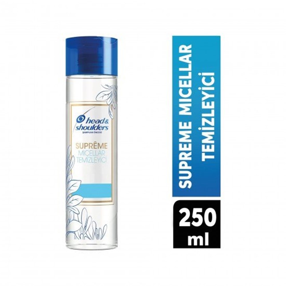 Head&Shoulders Şampuan Öncesi Supreme Micellar Temizleyici Tonik 250 ml