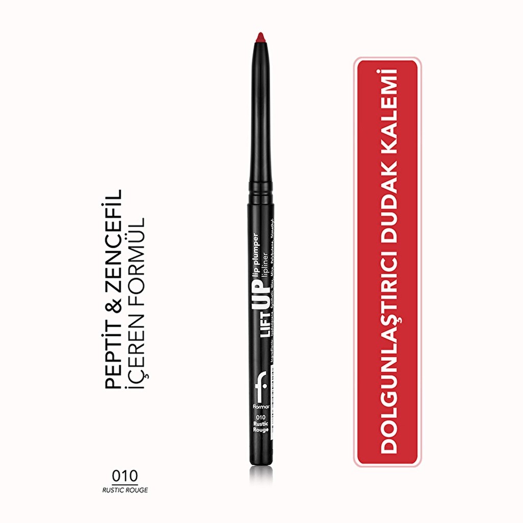 Flormar Lift Up Dolgun Görünüm Veren Dudak Kalemi 010 Rustic Rouge