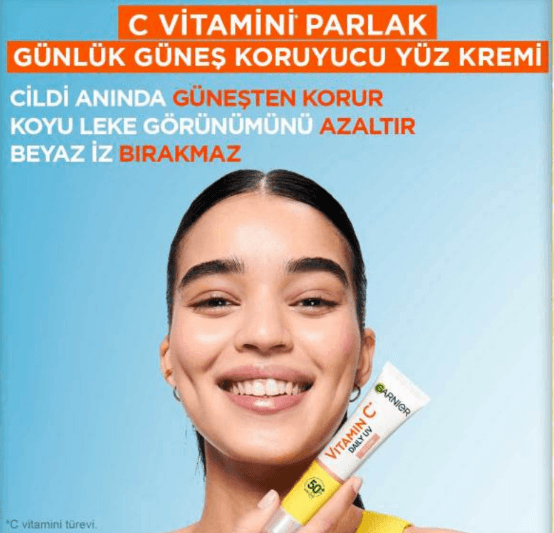 Garnier Skin Natural Nem. Yüz Krem 40ml C Vitamin Invısıble