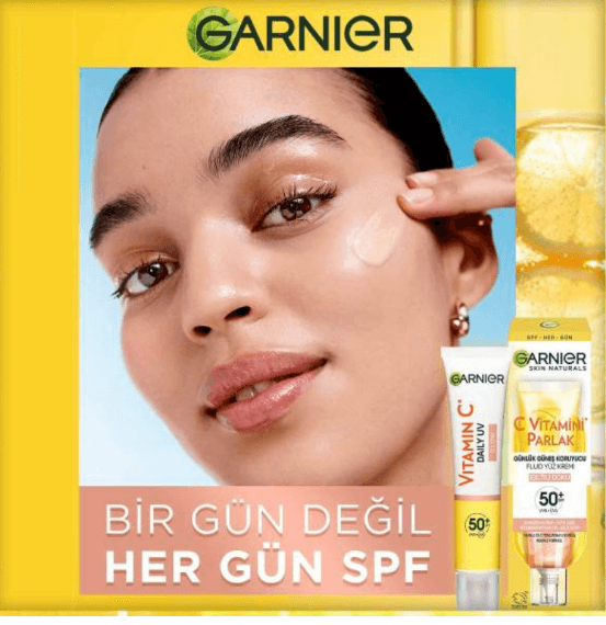 Garnier Skin Natural Nem. Yüz Krem 40ml C Vitamin Isıltılı Doku