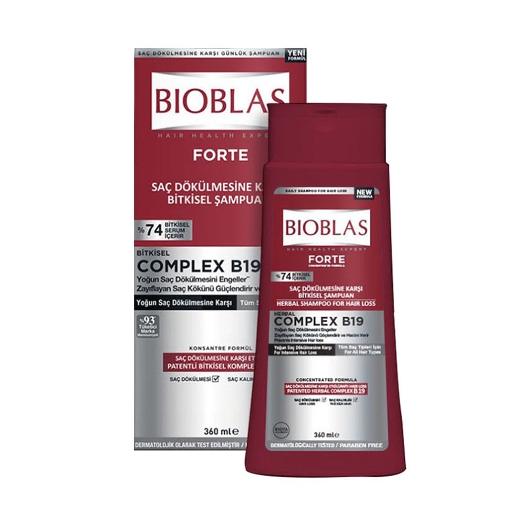 Bioblas Forte Erkek Şampuan - Saç Dökülme Karşıtı 360 ml