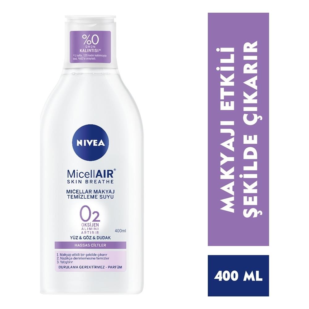 Nivea MicellAir BB Clean Temizleme Suyu Hassas Cilt 400 ml