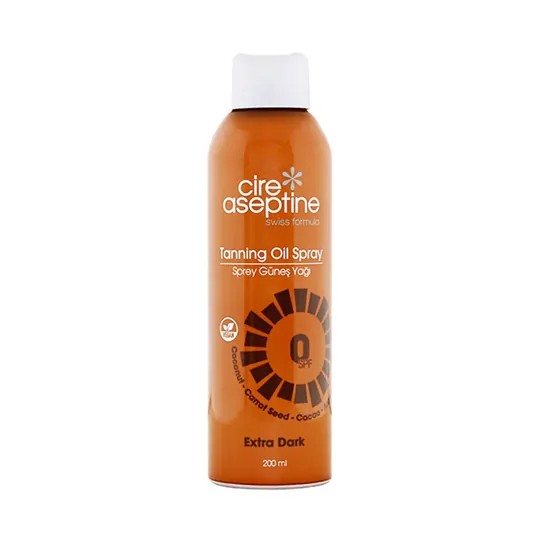 Cire Aseptine Sun Tanning Oil Sprey SPF 0