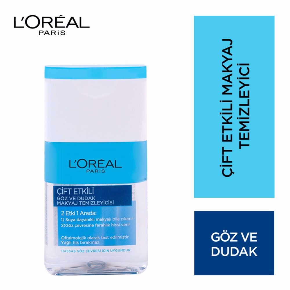 Loreal Paris Dermo Expertise Göz ve Dudak Makyaj Temizleyicisi 125 ml