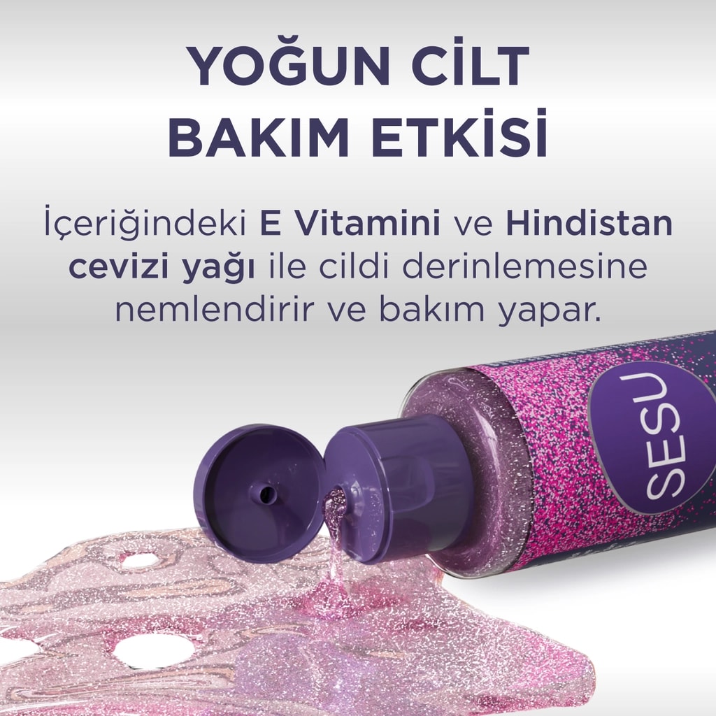 Sesu Simli Vücut Yağı 150 ml