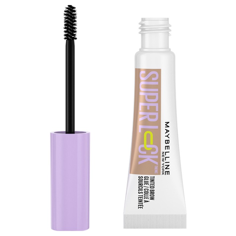 Maybelline New York Super Lock Brow Glue Kaş Sabitleyici Maskara Taupe