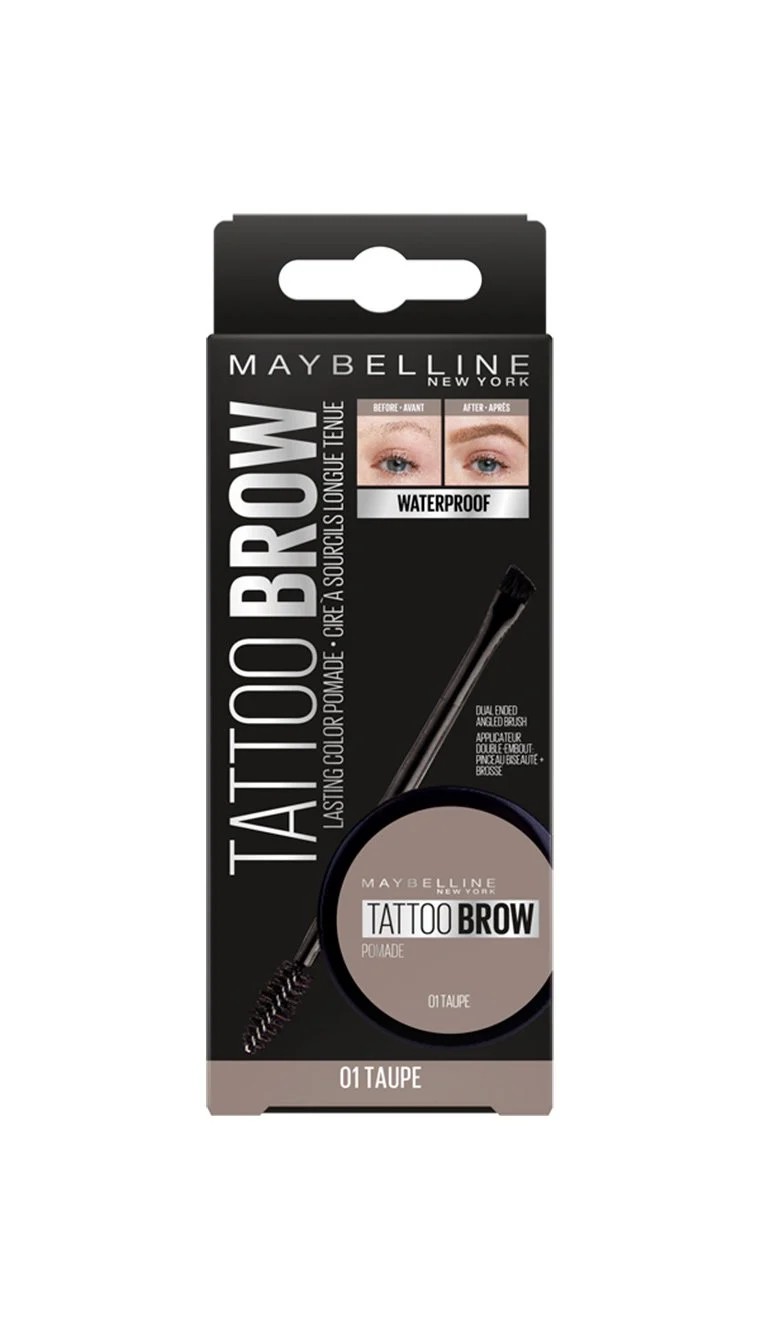 Maybelline New York Kaş Pomadı New York Tattoo Brow 01 Taupe