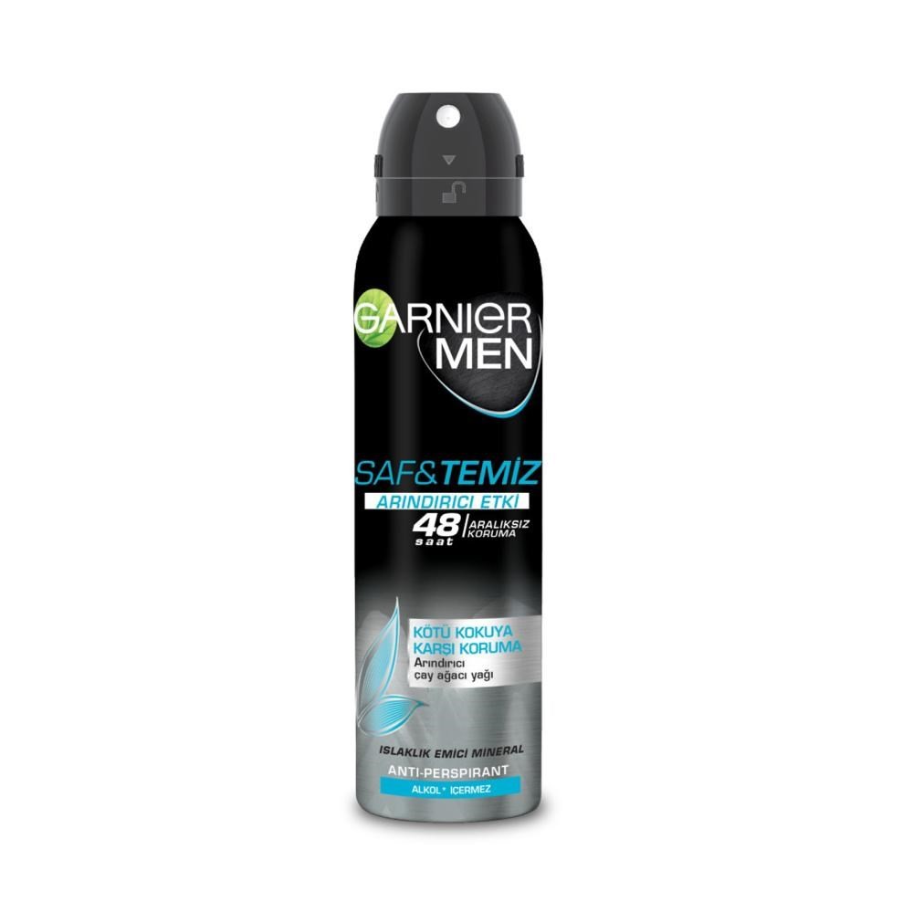 Garnier Men Deodorant Saf &amp; Temiz Arındırıcı Etki 150 ml