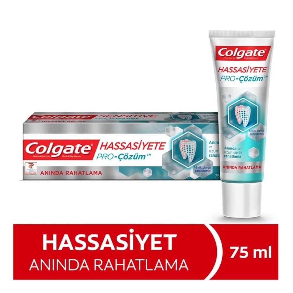 Colgate Diş Macunu Hassasiyete Pro Çözüm Anında Rahatlama Sensitive Pro Relief 75 ml