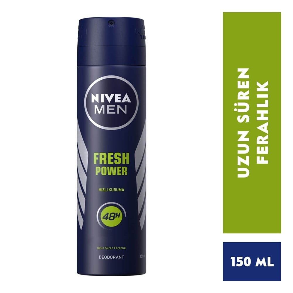 Nivea Men Fresh Power Erkek Deodorant 150 ml