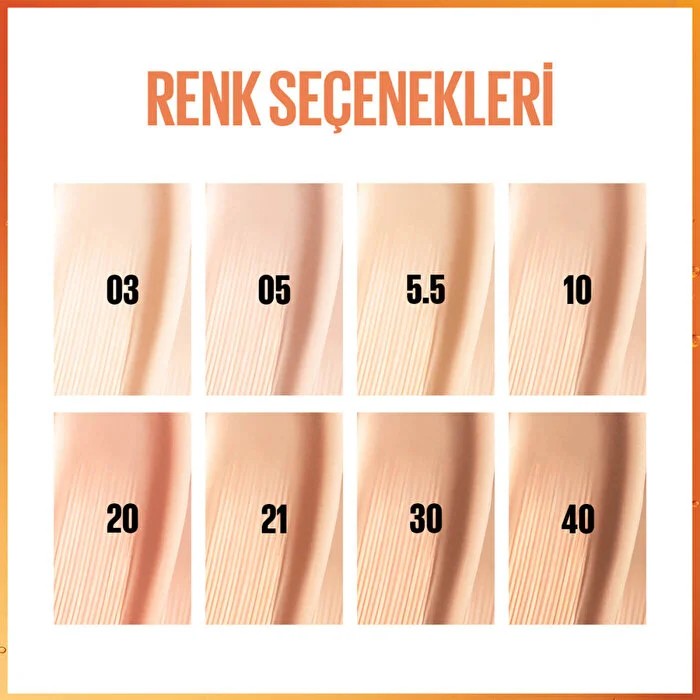 Maybelline New York Super Stay Skin Tint Fondöten 40