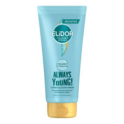 Elidor Always Young Sülfatsız Saç Kremi Onarıcı ve Yıpranma Karşıtı 170 ml