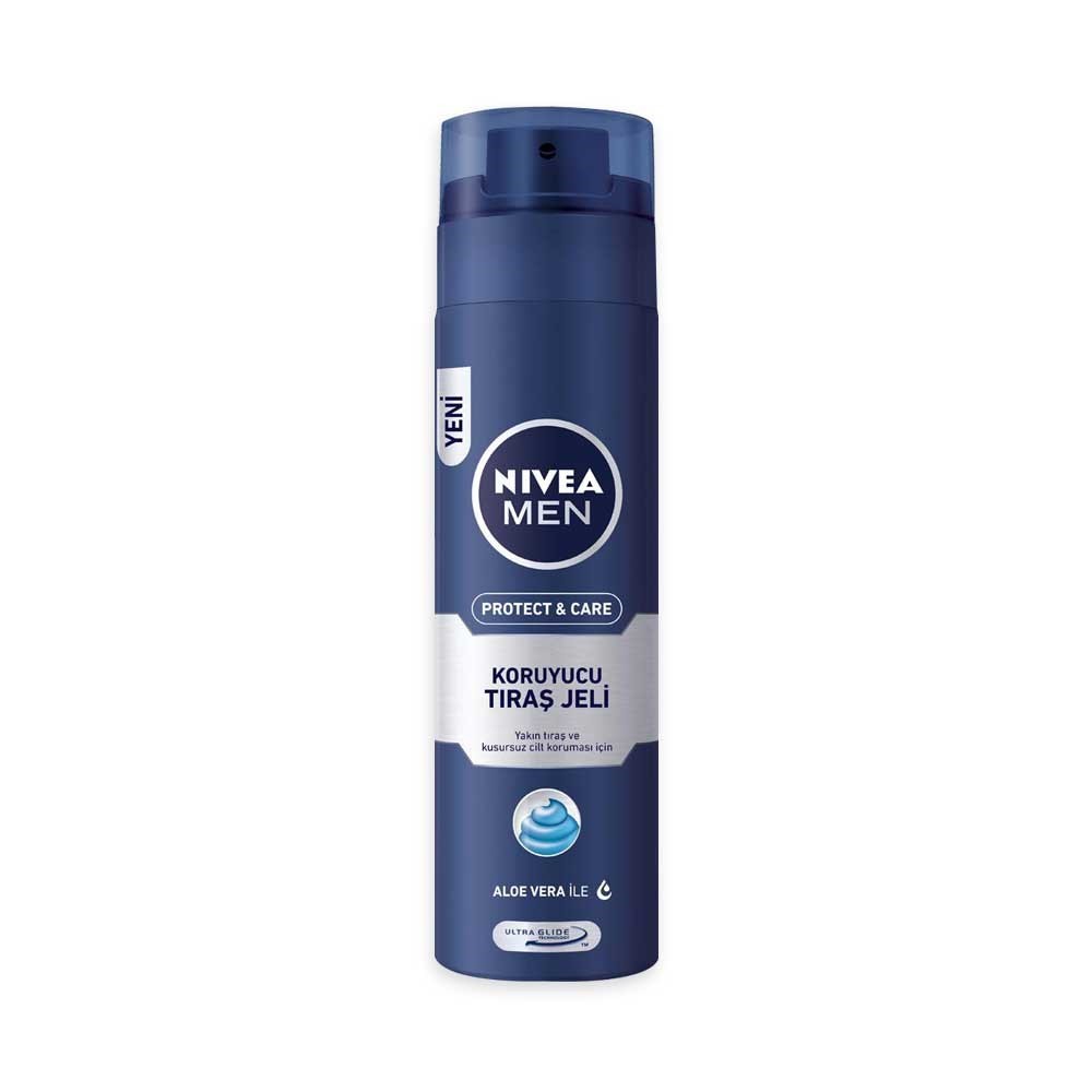 Nivea Men Protect &amp; Care Koruyucu Tıraş Jeli 200 ml