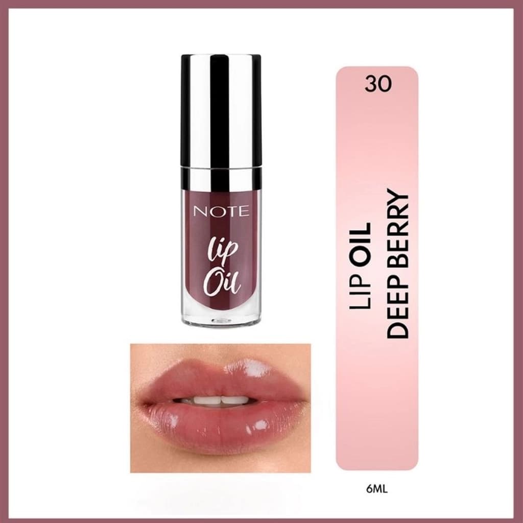 Note Lip Oil 30 Deep Berry