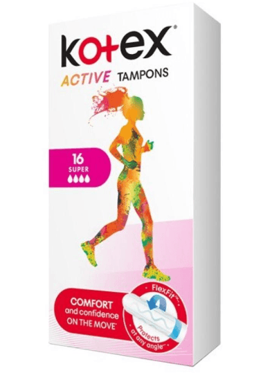 Kotex Active Tampon Mini 16 Lı Süper