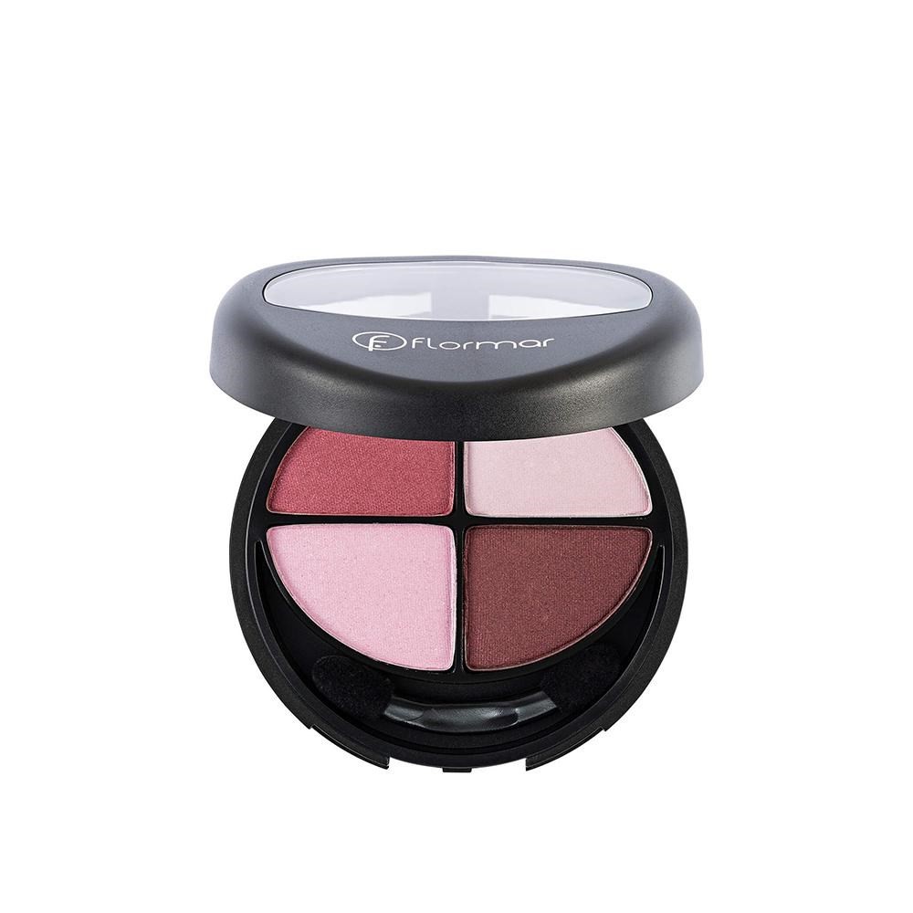 Flormar 4lü Göz Farı 402 - Quartet Eyeshadow Pink Flamingos