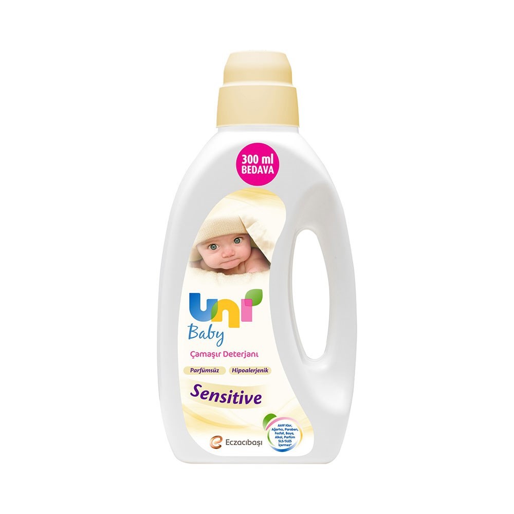 Uni Baby Çamaşır Deterjanı Sensitive 1800 ml