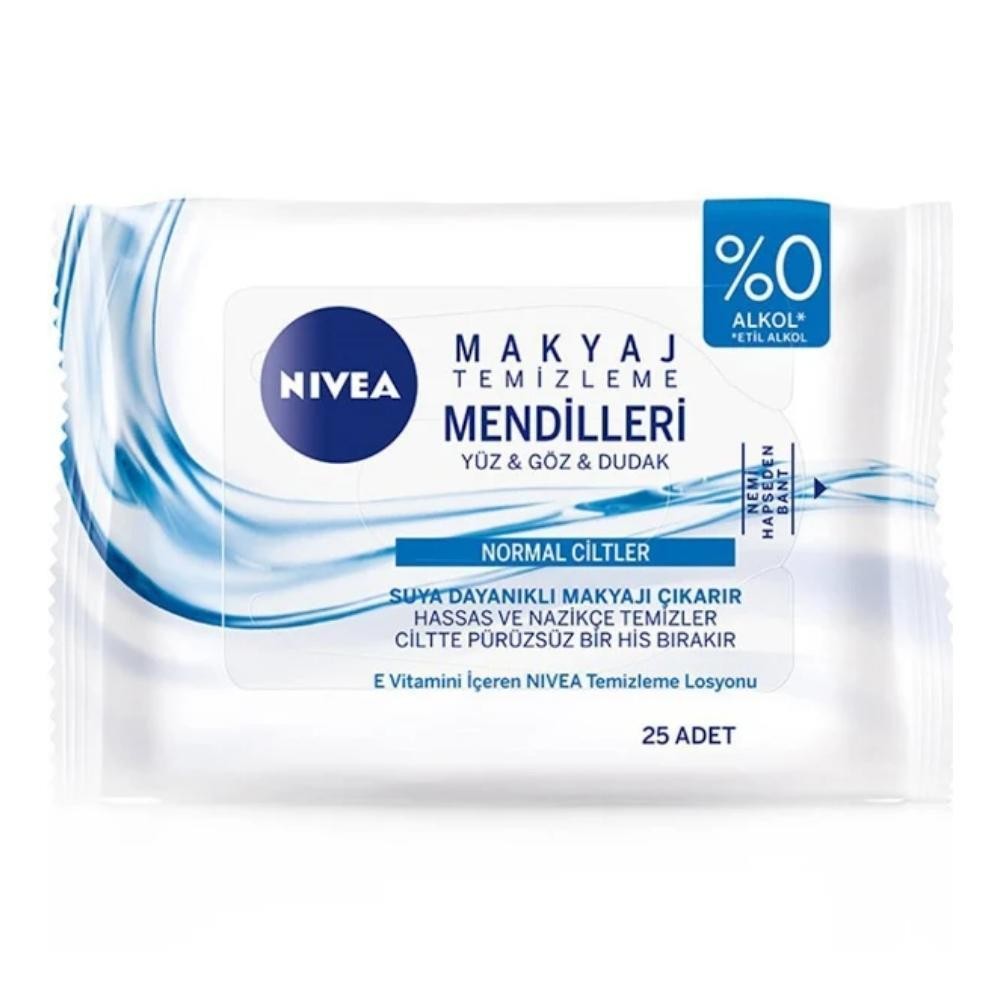 Nivea Yüz Temizleme Mendili - Normal ve Karma Ciltler İçin 25li